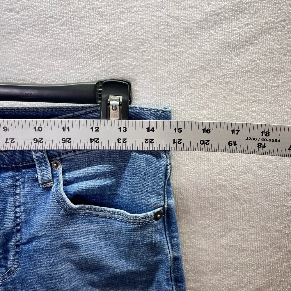 Lucky Brand Ava‎ Mid Rise Skinny Ankle Jeans Womens 4/27 Blue Denim Stretch 2460